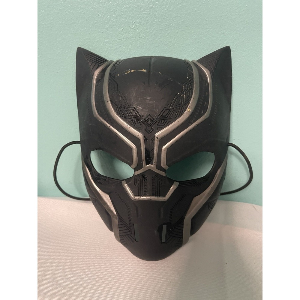 MARVEL BLACK PANTHER CHILD'S‎ MASK HALLOWEEN MASK SIZE SMALL